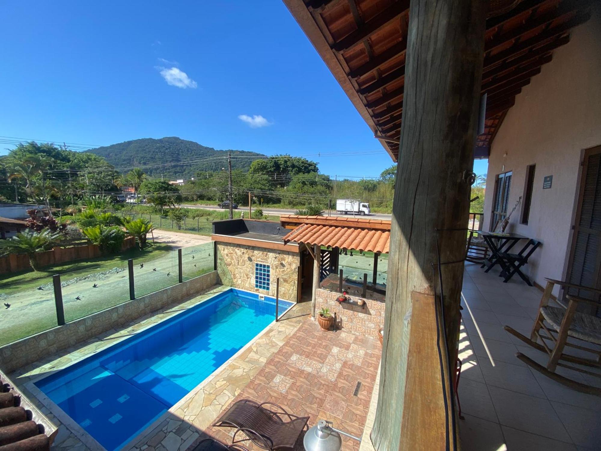 Pousada Chales Madu Ubatuba Exterior photo